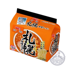 Sapporo Ichiban Tabi-Men Sapporo Miso Ramen Fukuromen (Instant Ramen Noodles with Hakodate-Style Sal