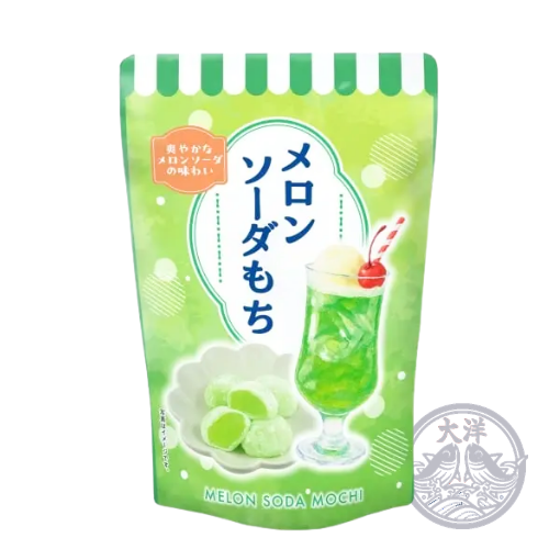 【めろんそーだ】 メロンソーダ餅スタンドパック（ソフトメロンソーダ餅） – DAE-YANG
