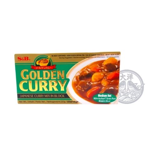 EX Golden Curry Chukara (medium-hot curry roux) – DAE-YANG & Japanese ...